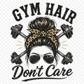 Gym hate don’t care T-shirt design
